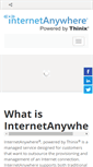 Mobile Screenshot of internetanywhere.com